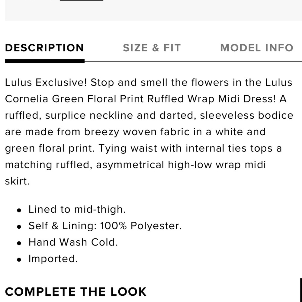 XS Lulus Cornelia Floral Print Ruffled Mini Dress - Picture 6 of 8